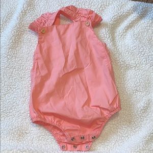 Salmon colored romper
